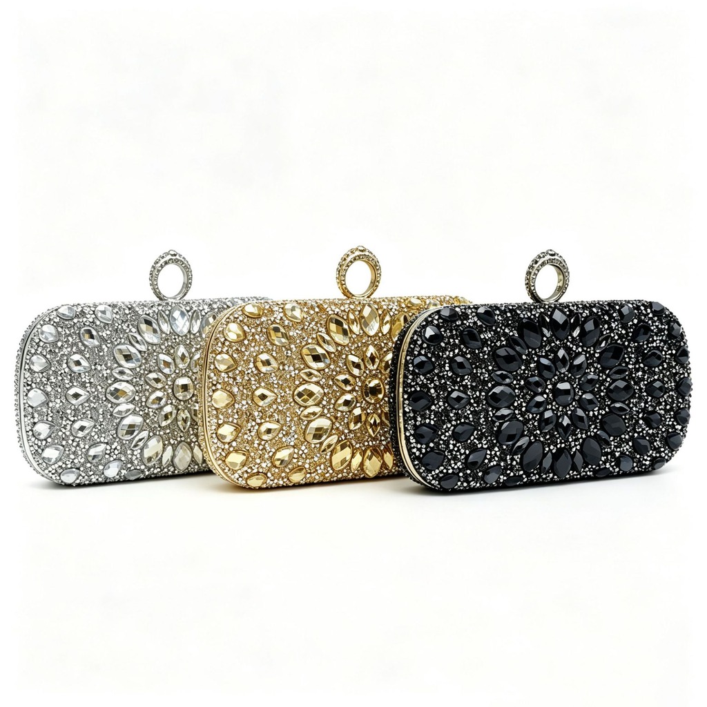Women Bags On Sale - Full Diamonds Evening Bags Luxury Rhinestones