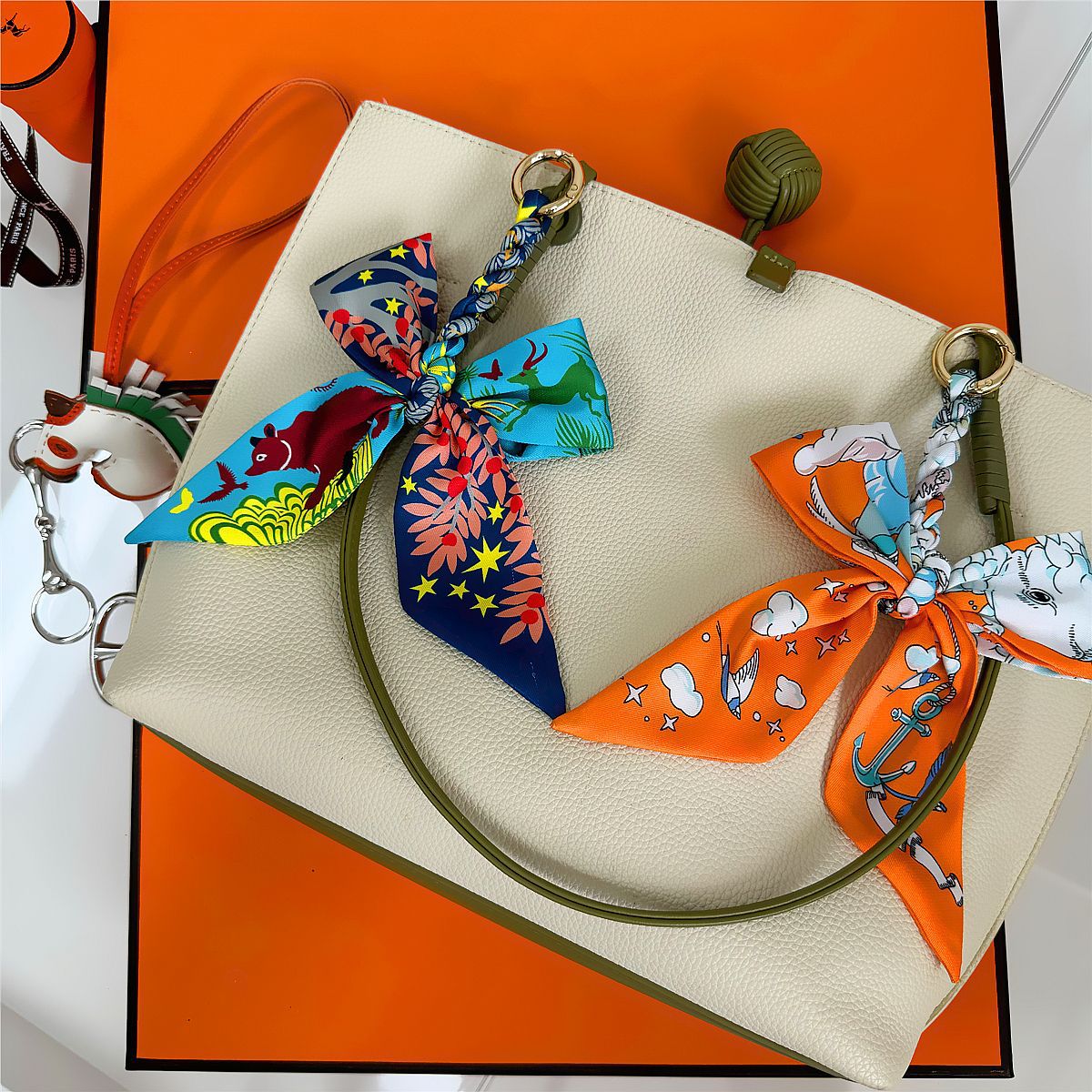 Elegant Silk Scarf Bow Bag Cha - Women Bags Ysl review and price