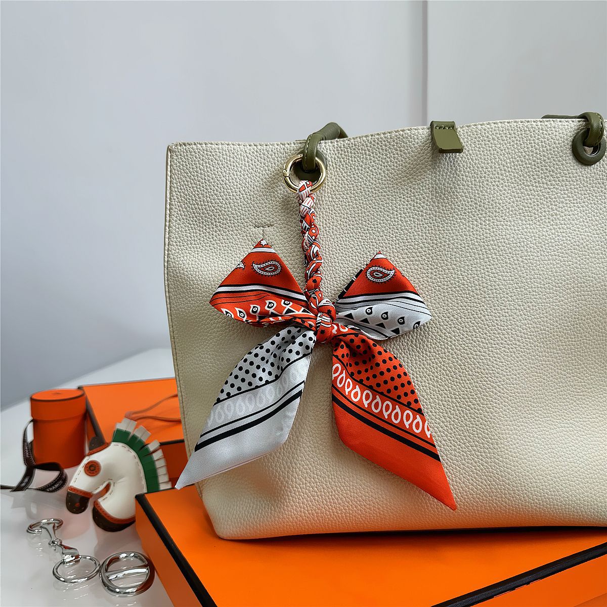 Elegant Silk Scarf Bow Bag Cha - Women Bags Ysl review and price