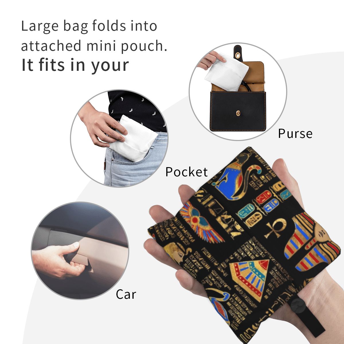 Egyptian Hieroglyphs And Deiti - Women Bags In Egypt review and price