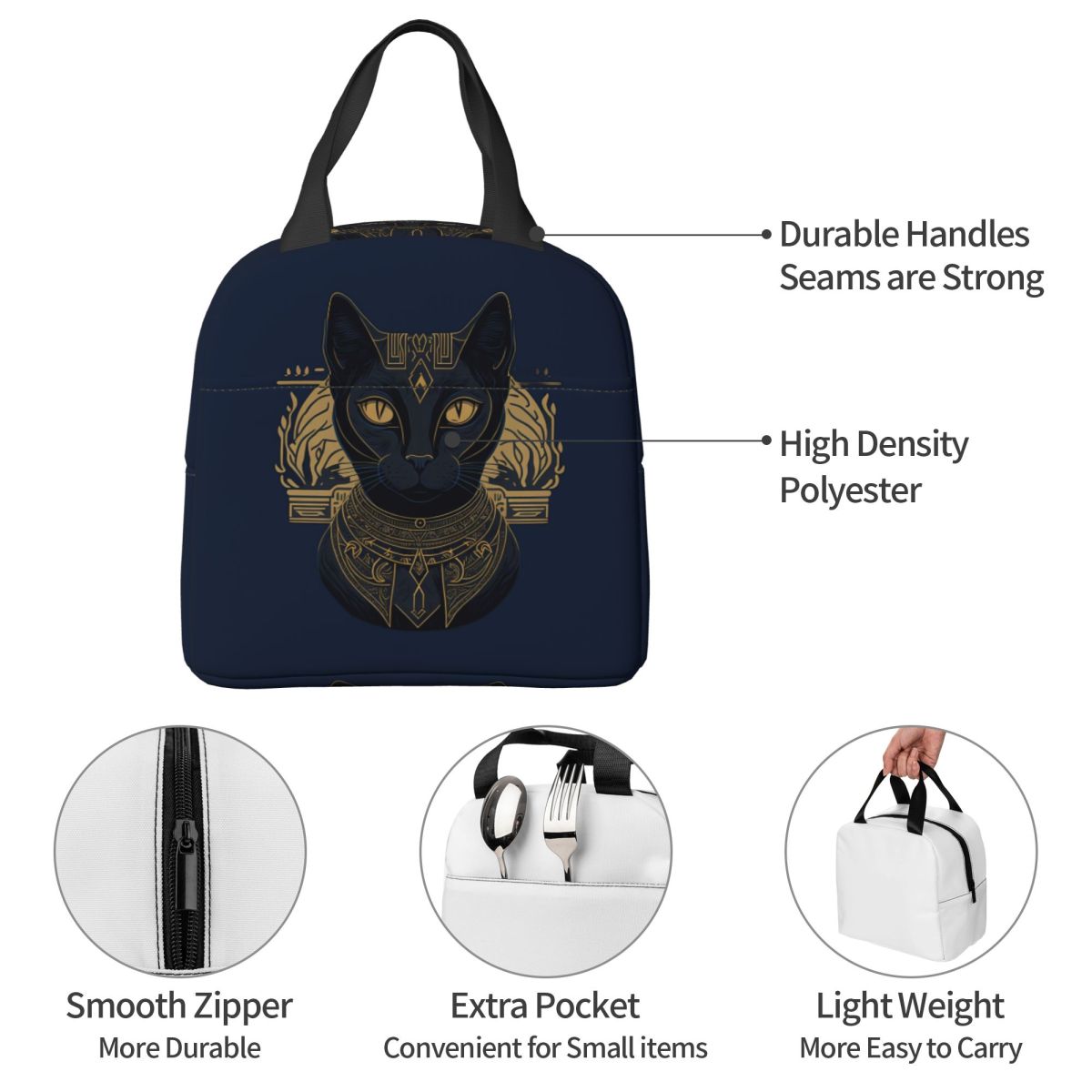 Egypt Black Cute Funny Cat Vin - Women Bags In Egypt review and price