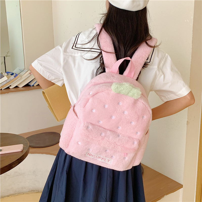 Plush Strawberry Classic Solid - Women Bags For Sale review and price