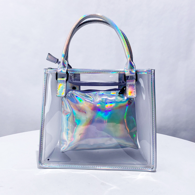 Transparent Jelly Composite Ba - Women Bags On Sale review and price