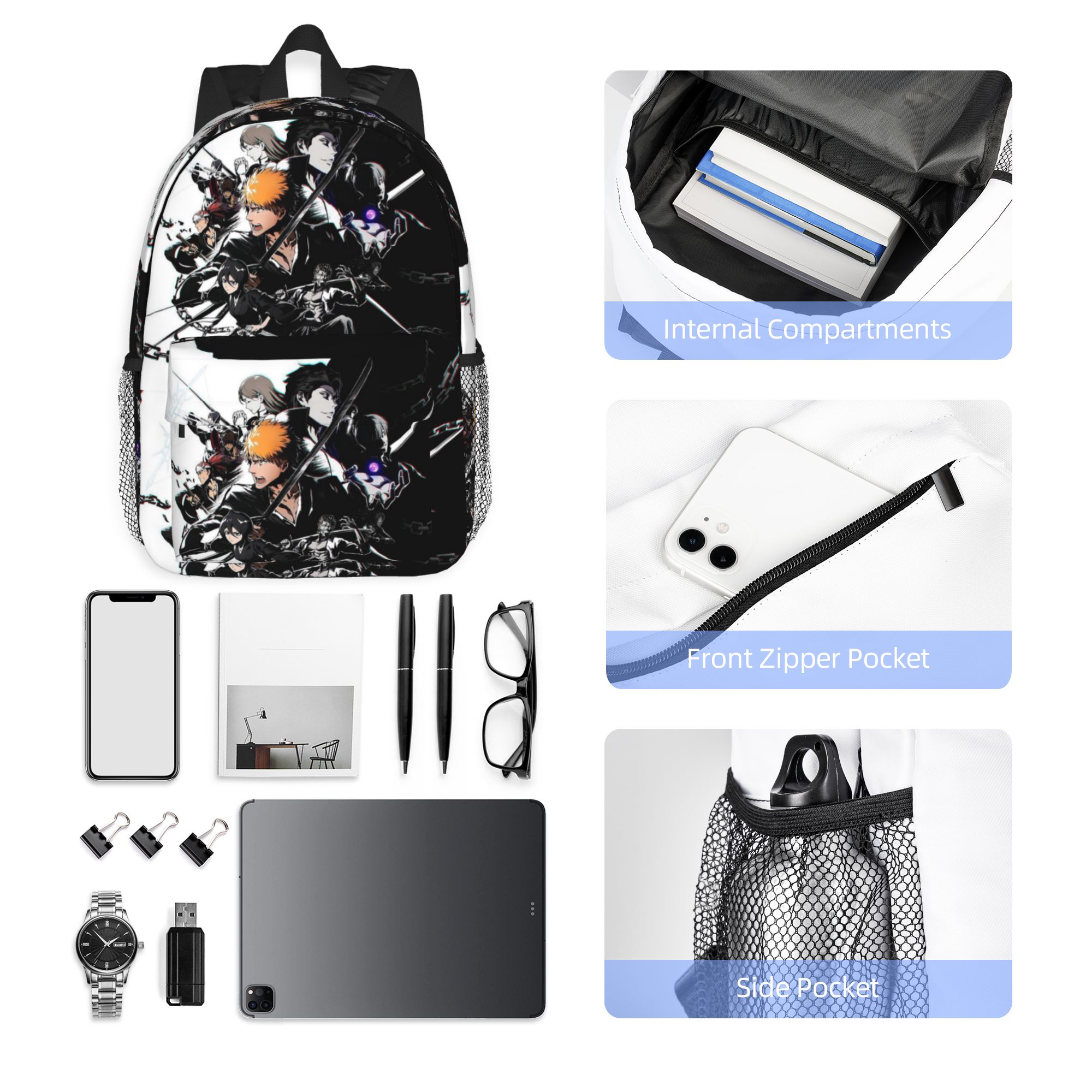 Ichigo Kurosaki Bleach‌ Anime  - Women Bags Discount review and price