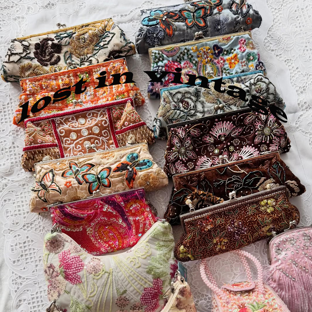 Lost in Vintage Hand-embroider - Women Bags Offers review and price