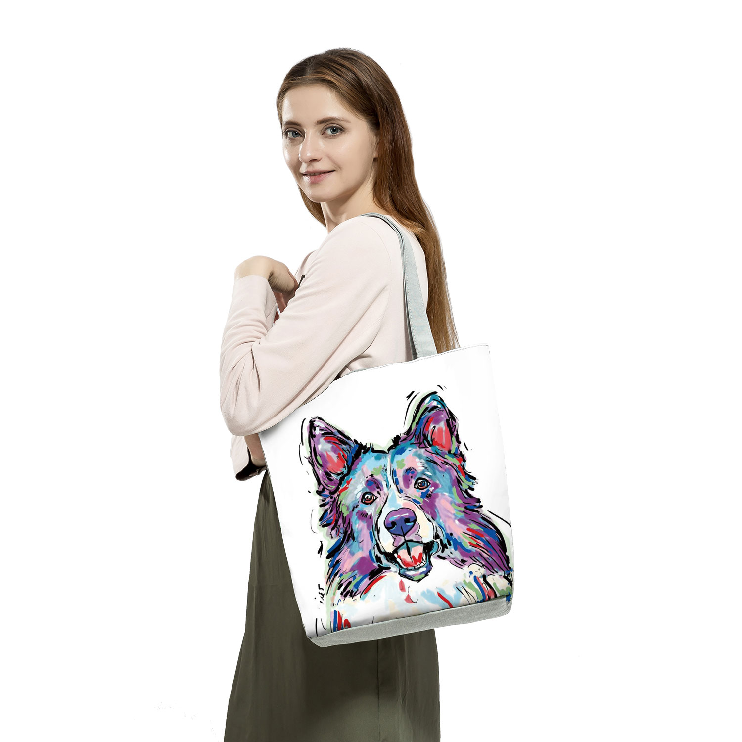 Casual Collie Dog Printed Hand - Women'S Reebok Bags review and price