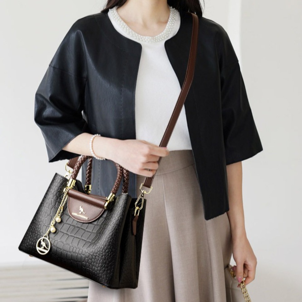 Woven Handle Genuine Brand Hig - Women Bags On Sale review and price