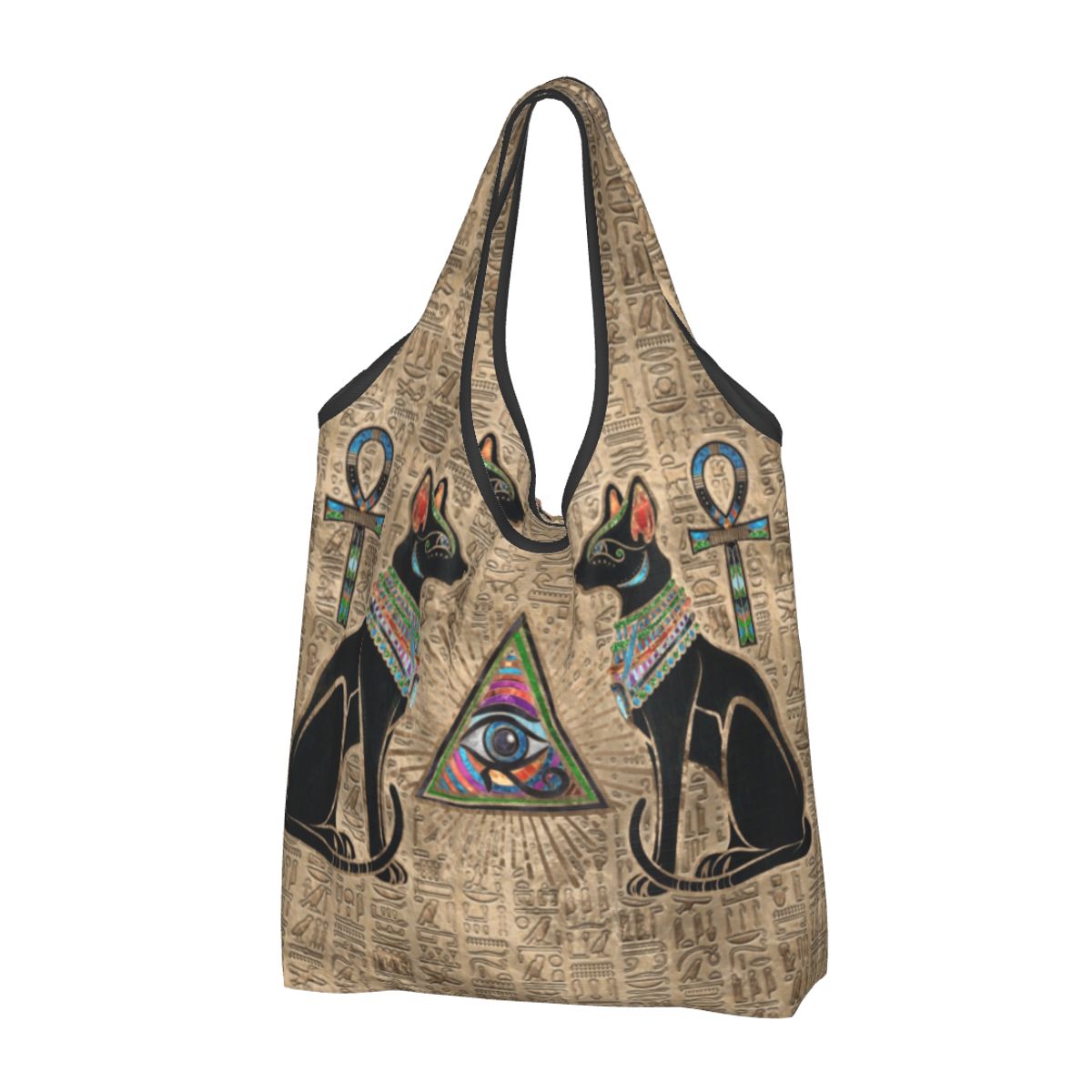 Custom Reusable Egyptian Cats  - Women Bags In Egypt review and price