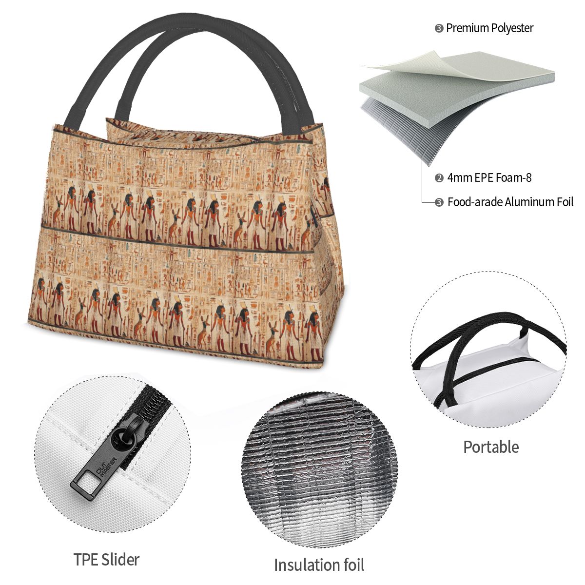 Ancient Egypt Mural Egyptian M - Women Bags In Egypt review and price