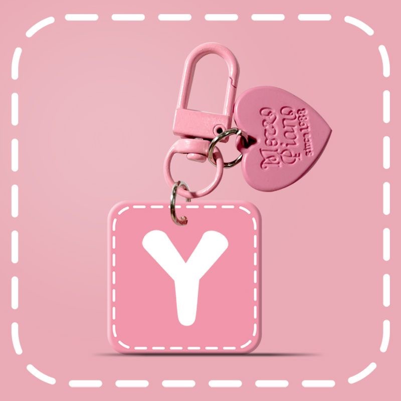 Pink Heart-Shaped English Lett - Women Bags Ysl review and price