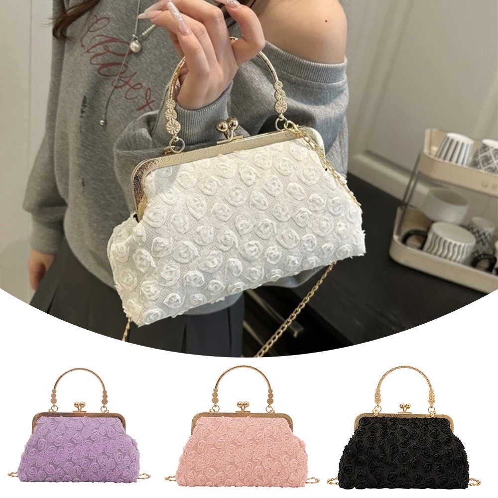 Luxury Clip Shoulder Bag 3D Fl - Women'S Bags Holiday review and price