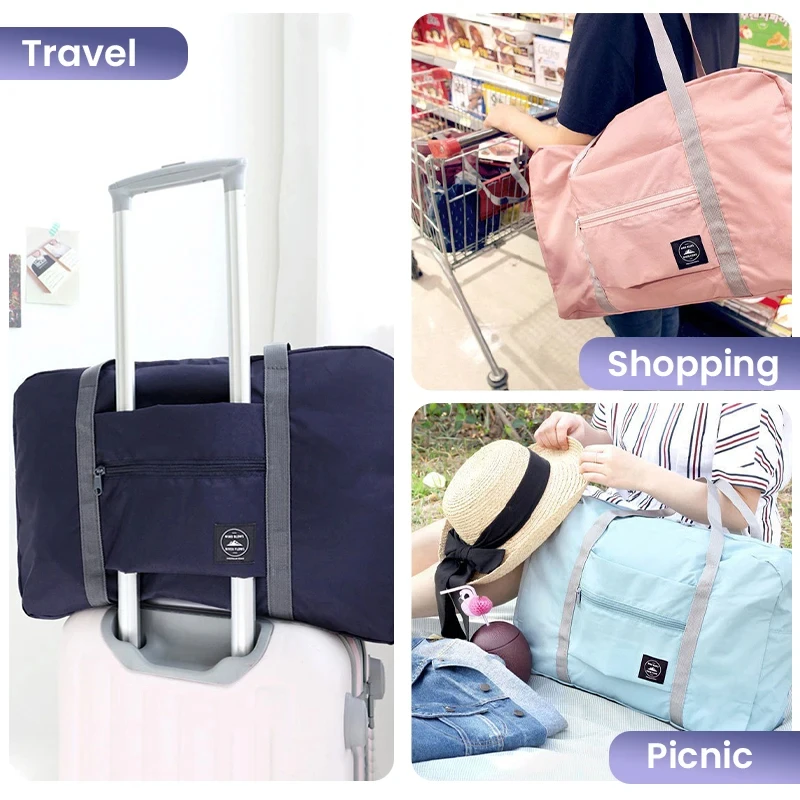 Foldable Travel Duffel Bag for - Women Bags Deals review and price