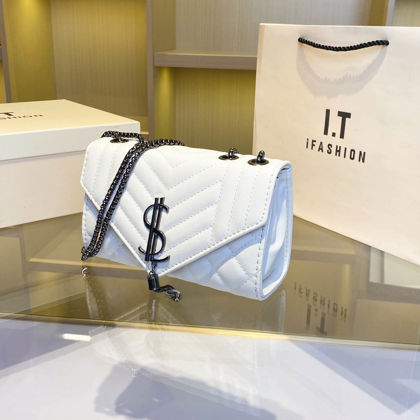 Small Square Bag for Women Ver - Women Bags Ysl review and price